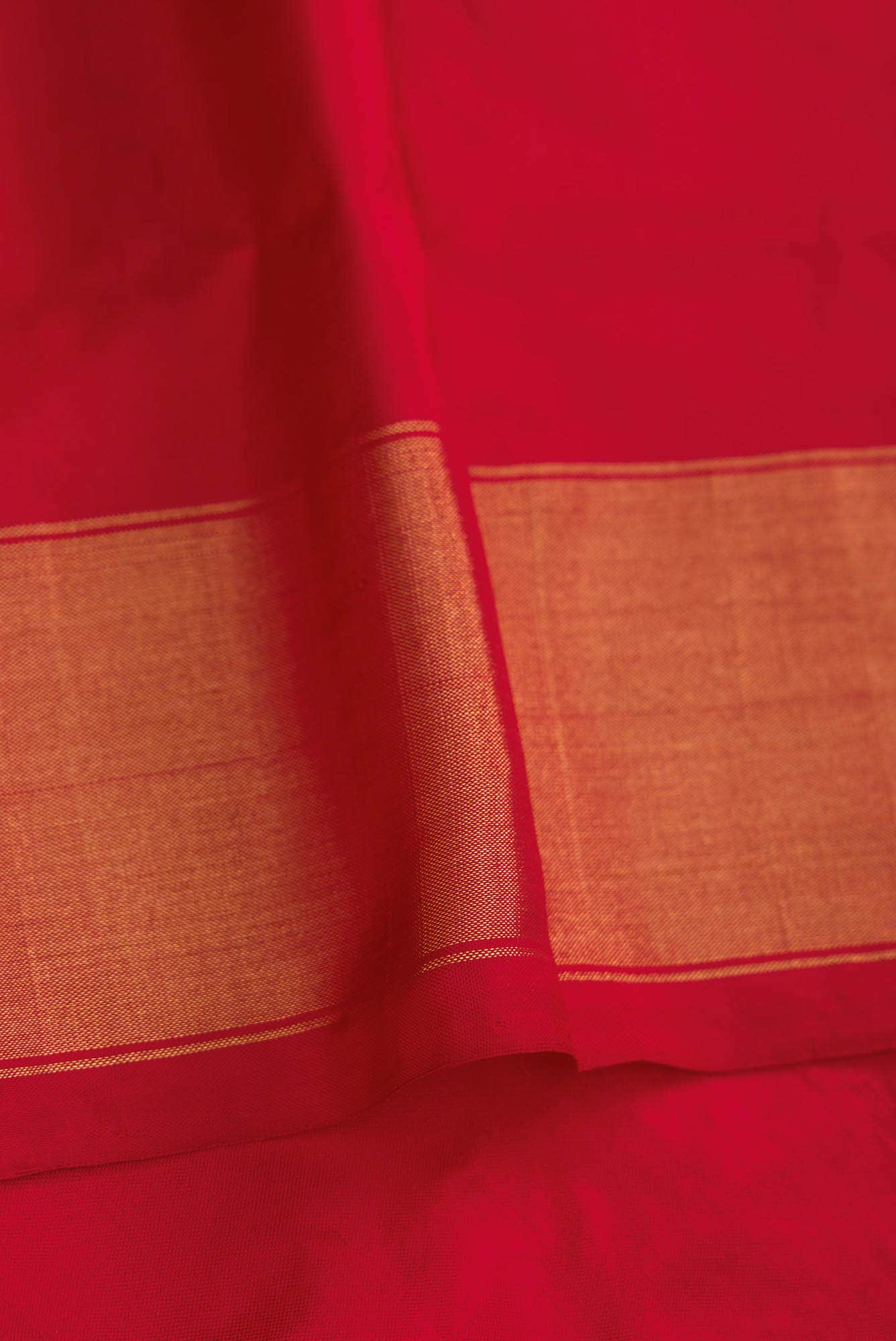 Sandal Dual Tone Double Ikat Saree - Image 6