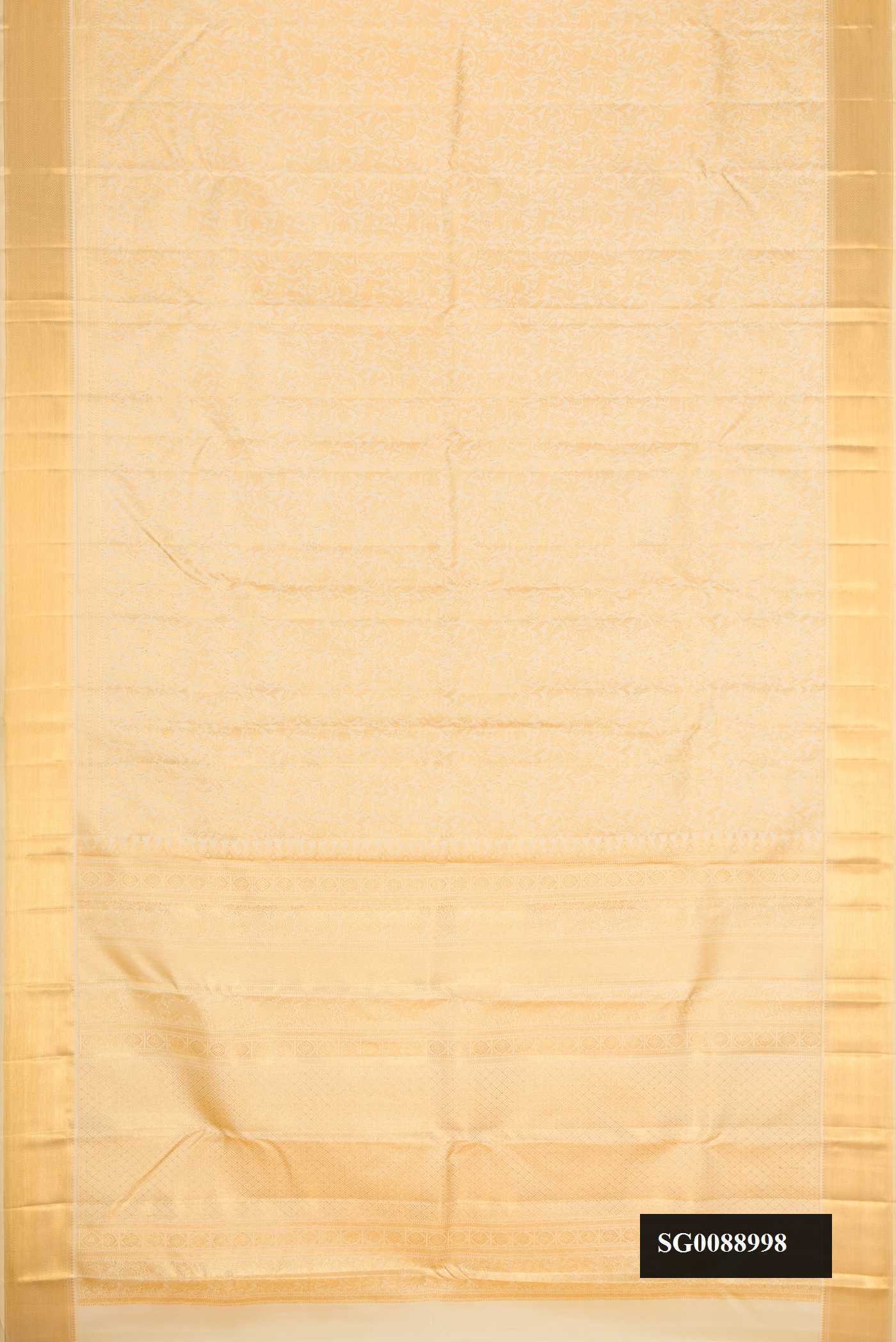 Sandal Dual Tone Kanchipuram Silk Saree