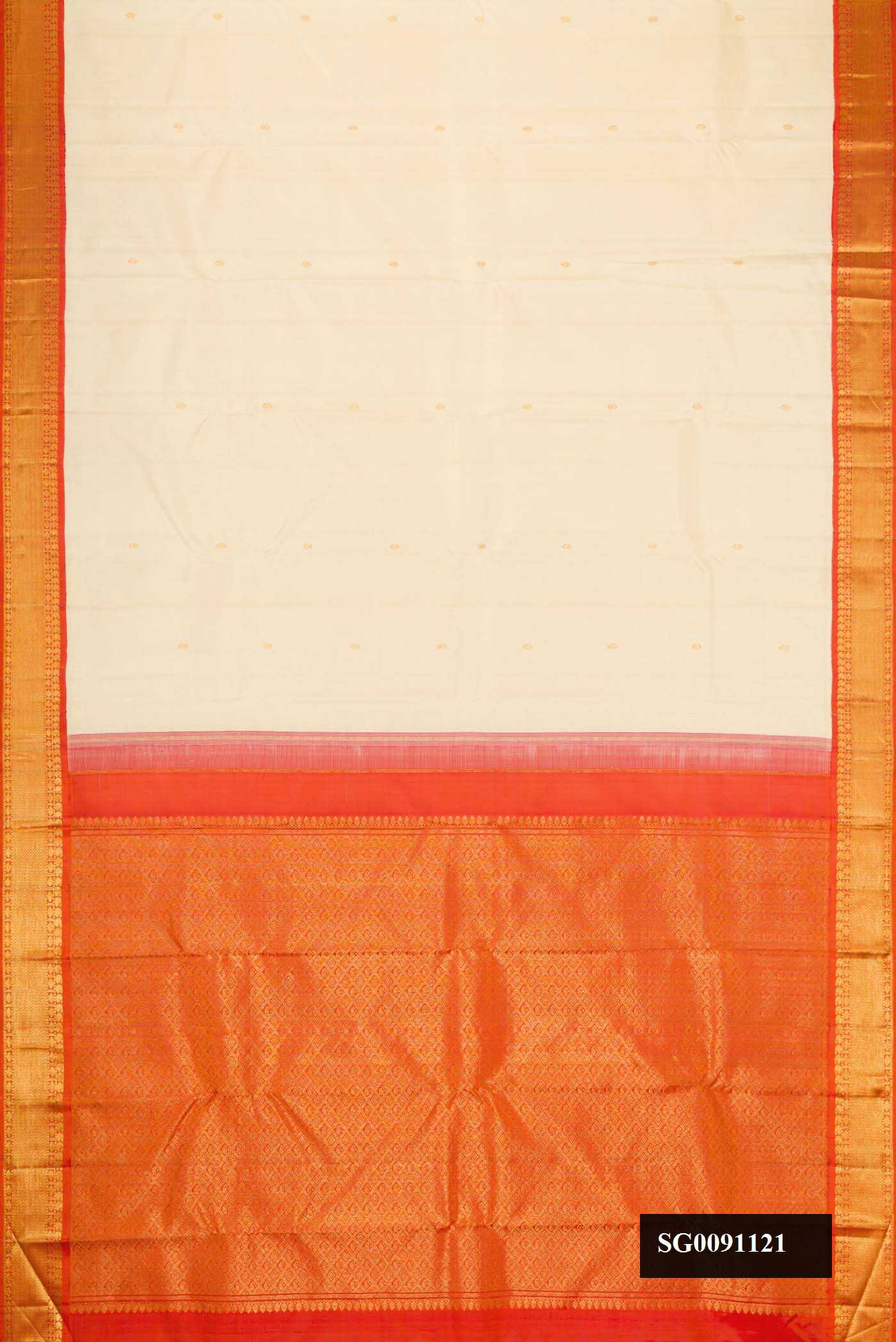 Sandal Dual Tone Kanchipuram Silk Saree
