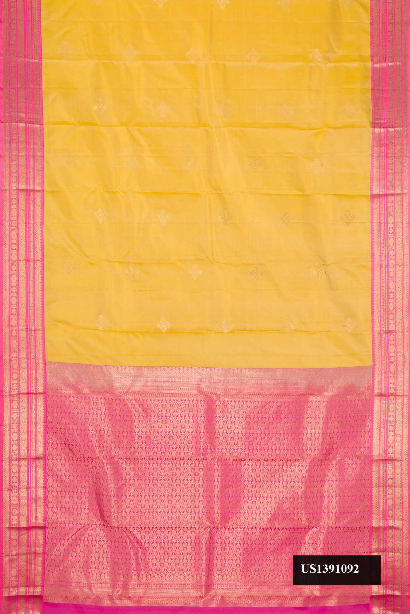 Sandal Dual Tone Kanchipuram Silk Saree