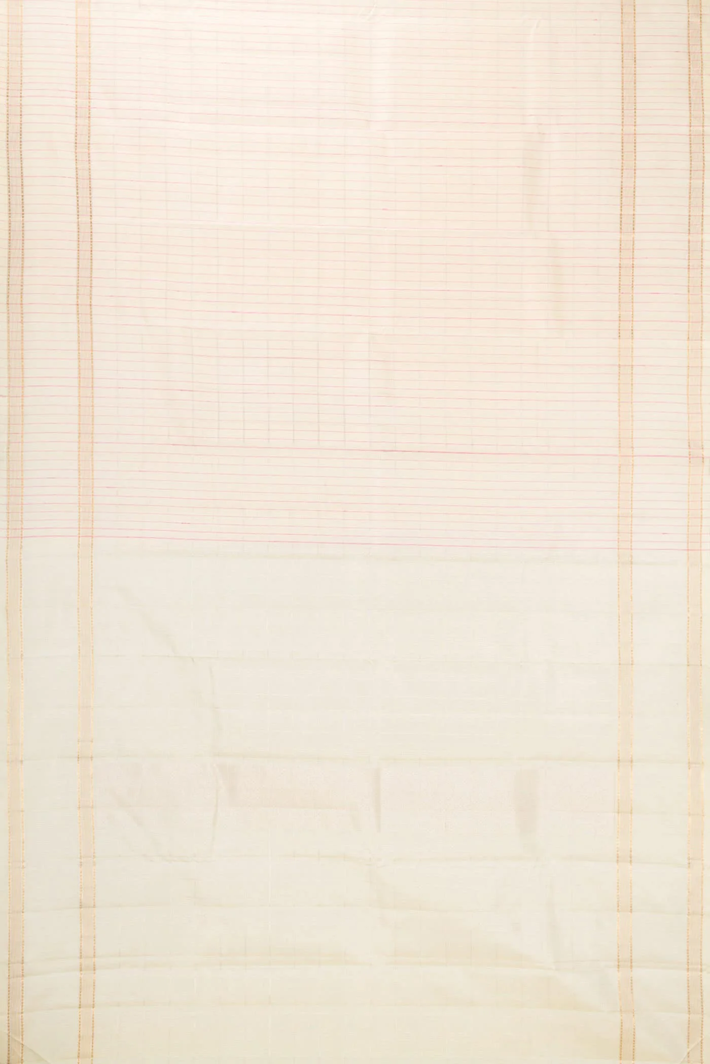 Pure Silk Pure Zari Sandal Dual Tone Kanchipuram Saree - Image 4