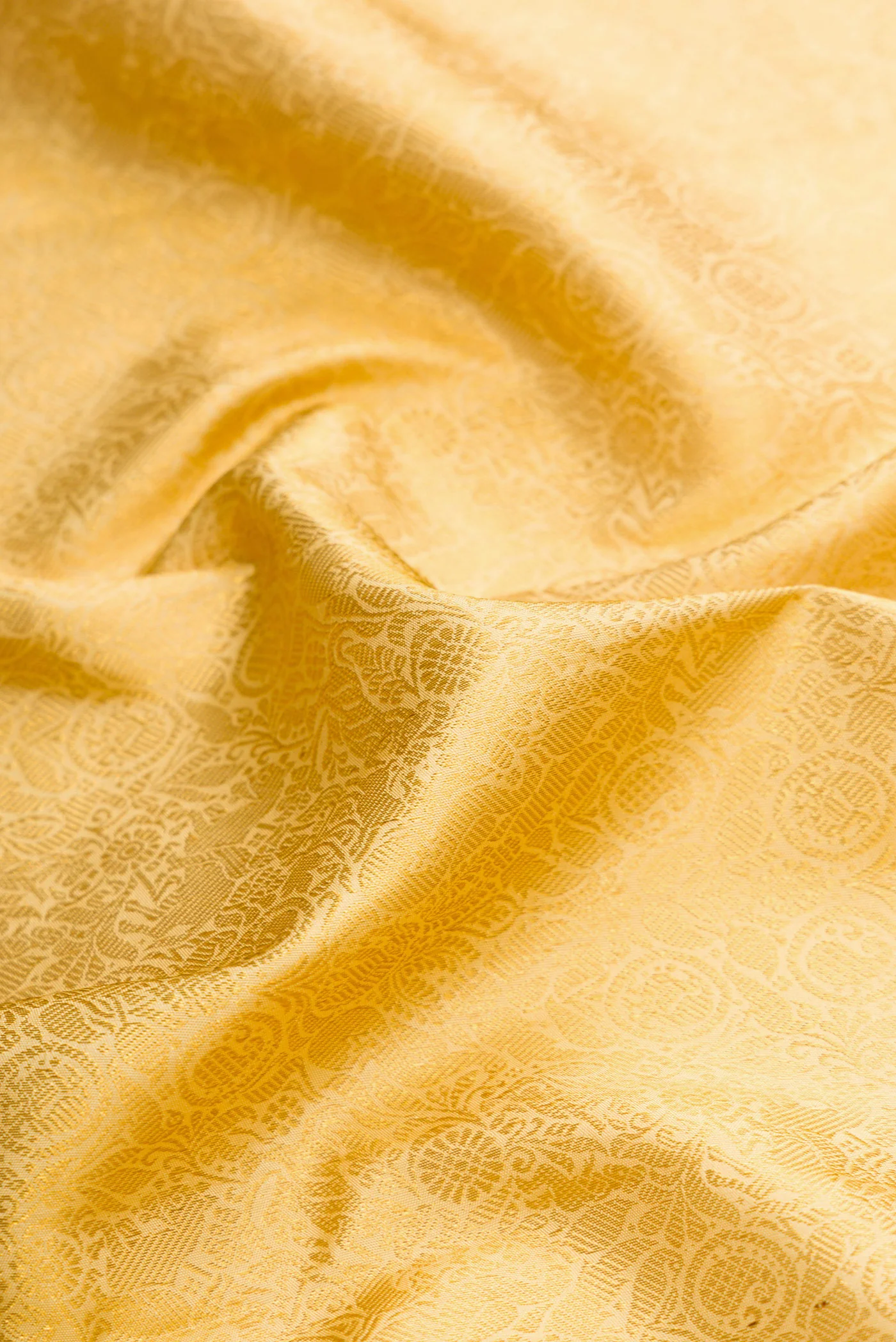 Sandal Kanjivaram Silk Saree - Image 2