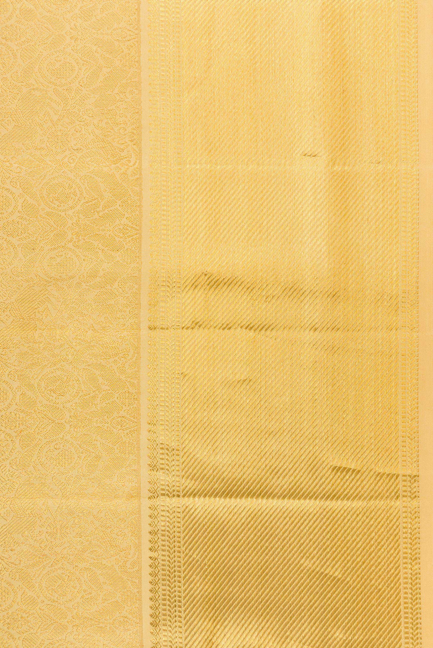 Sandal Kanjivaram Silk Saree - Image 3