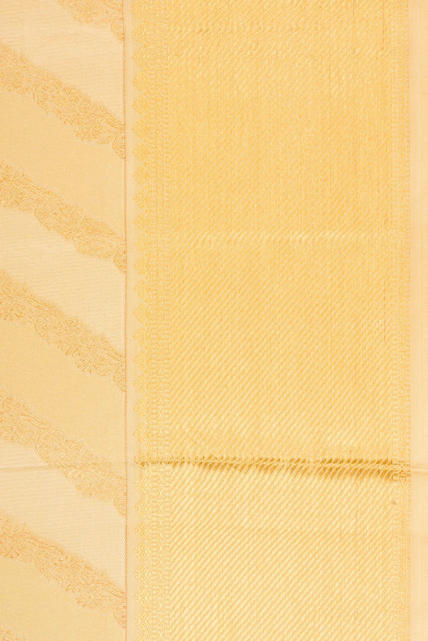 Sandal Kanjivaram Silk Saree - Image 3