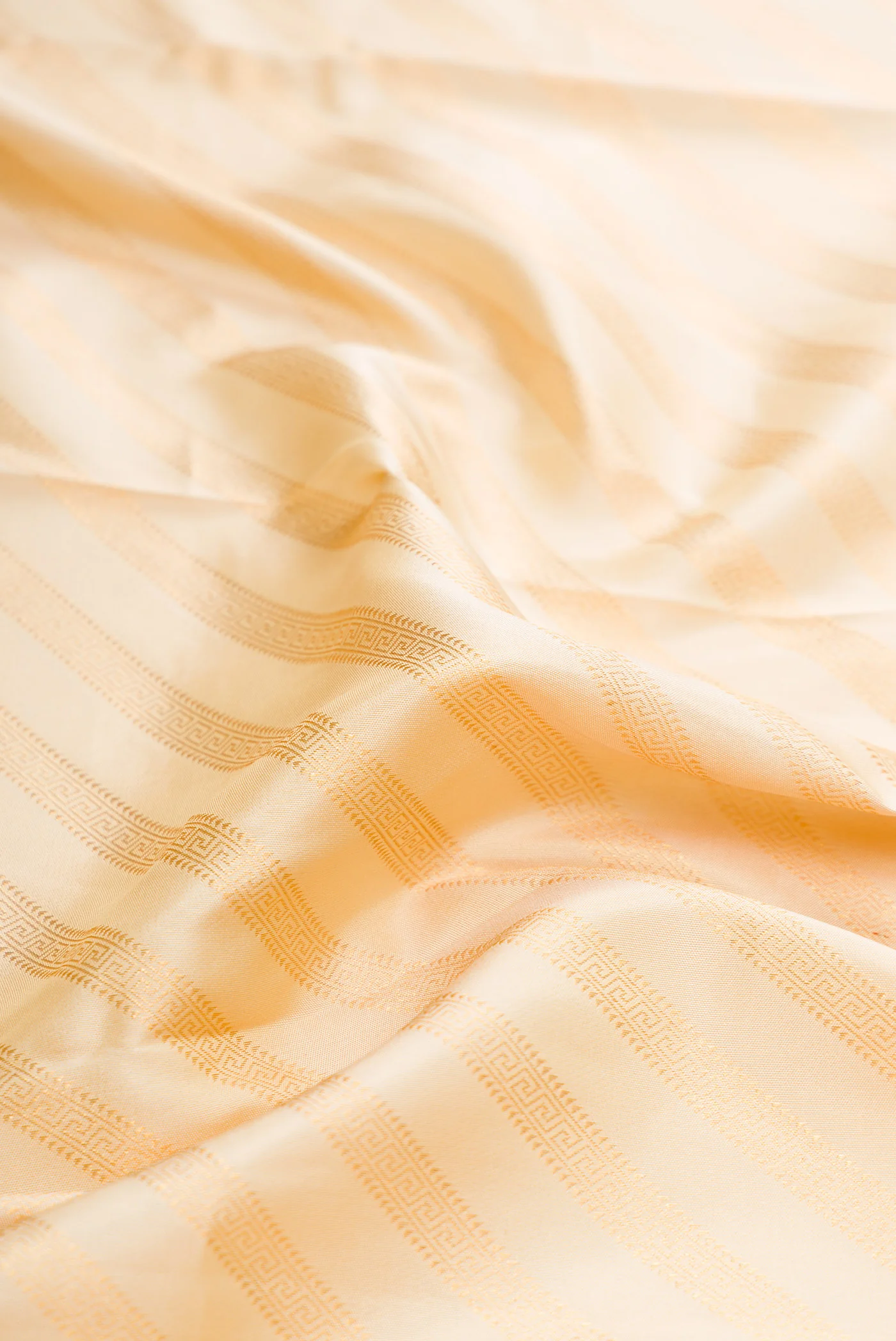 Sandal Kanjivaram Silk Saree - Image 2