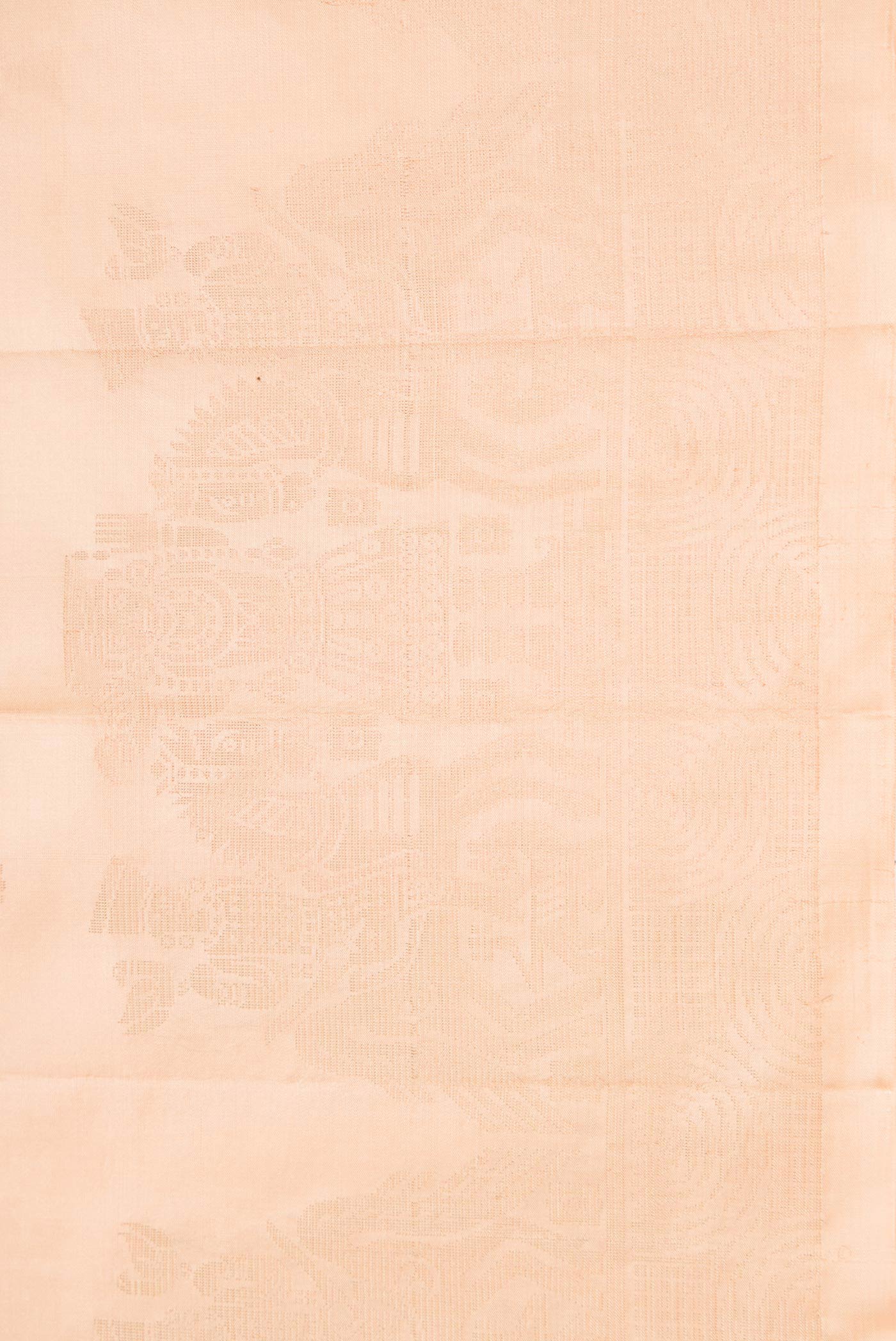 Sandal Dual Tone Soft Silk Saree - Image 3