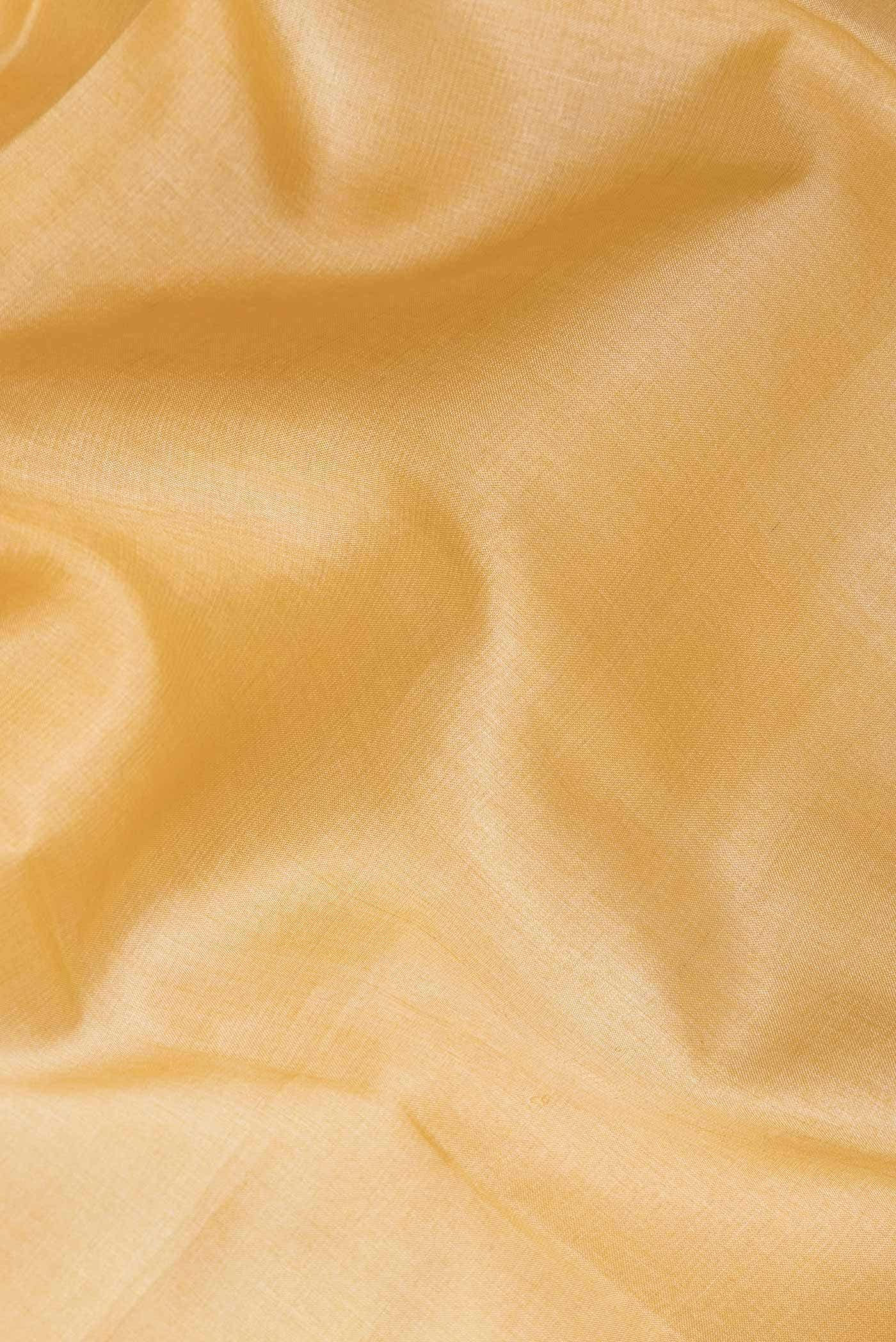 Sandal Dual Tone Tussar Silk Saree - Image 2