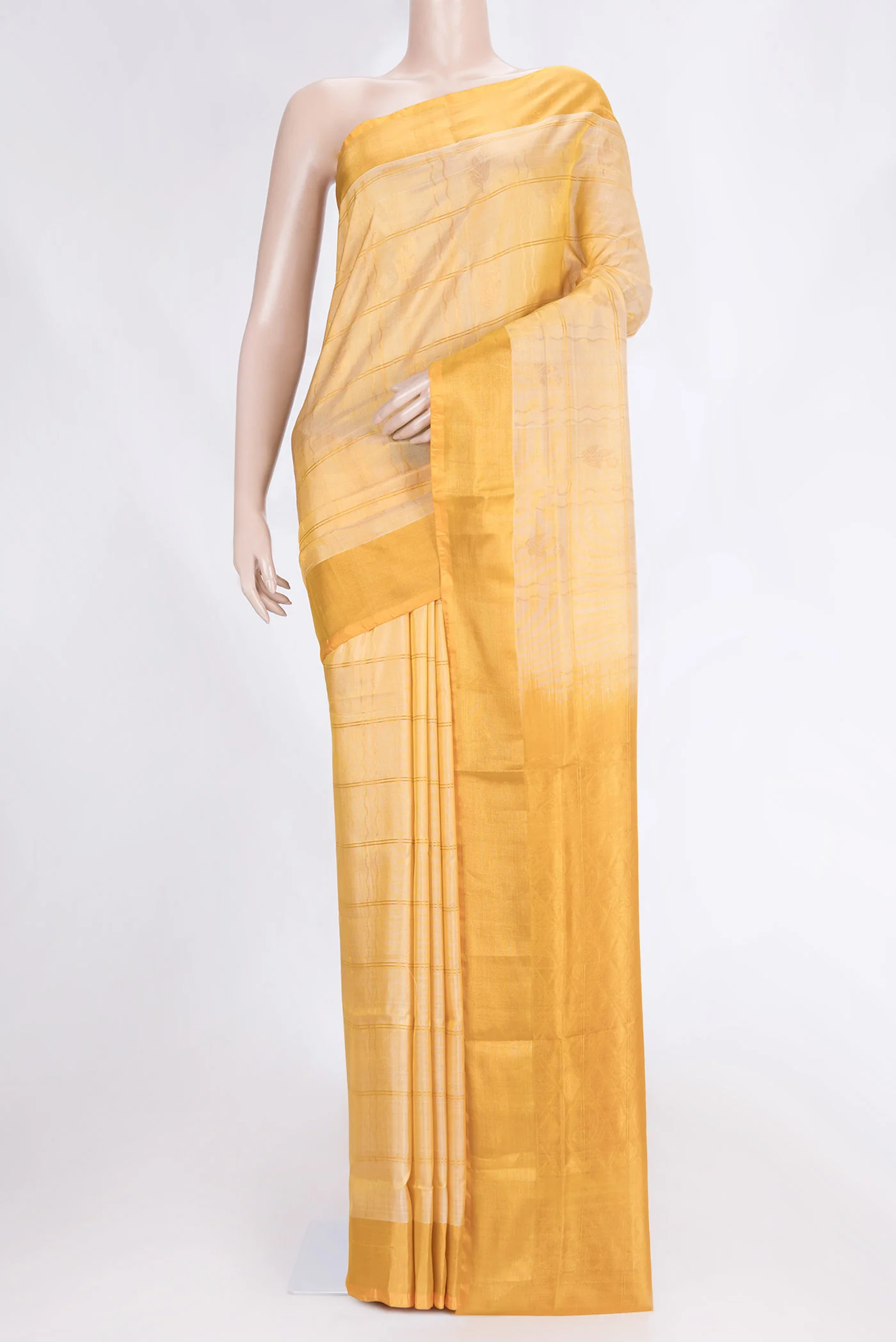 Sandal Uppada Silk Saree