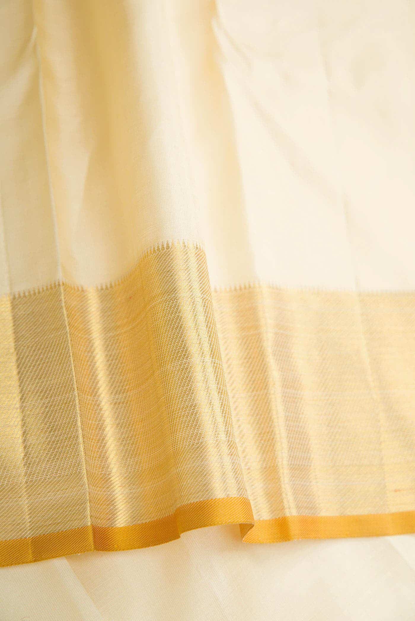 Pure Silk Pure Zari Multi Color Kanjivaram Saree - Image 6