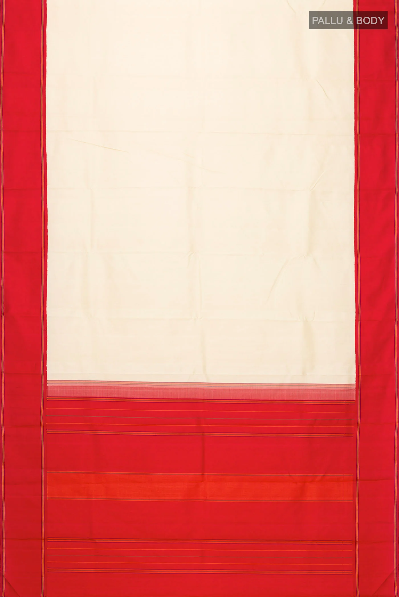 Sandal Kanjivaram Silk Saree - Image 6