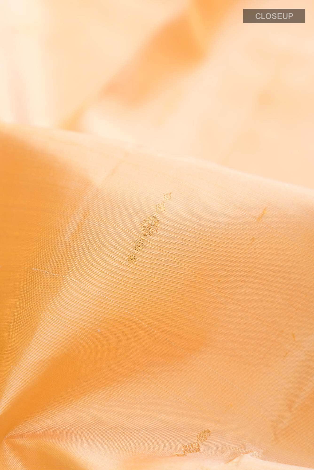 Sandal Kanchipuram Silk Saree - Image 3