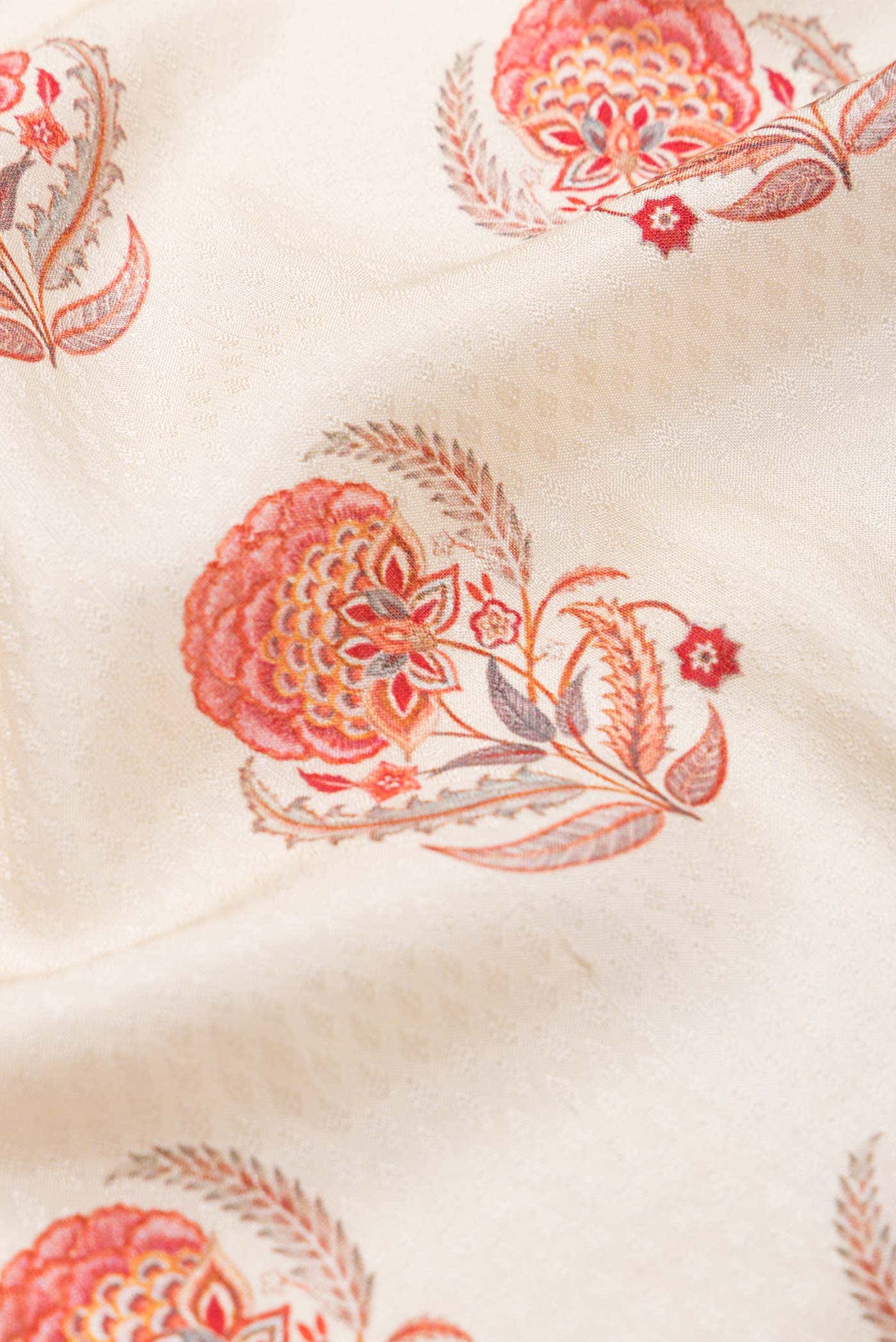 Sandal Kanchipuram Silk Saree - Image 3