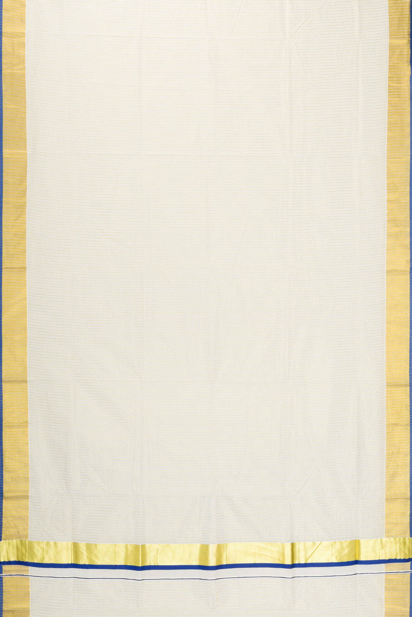 Sandal Kerala Cotton Saree - Image 2