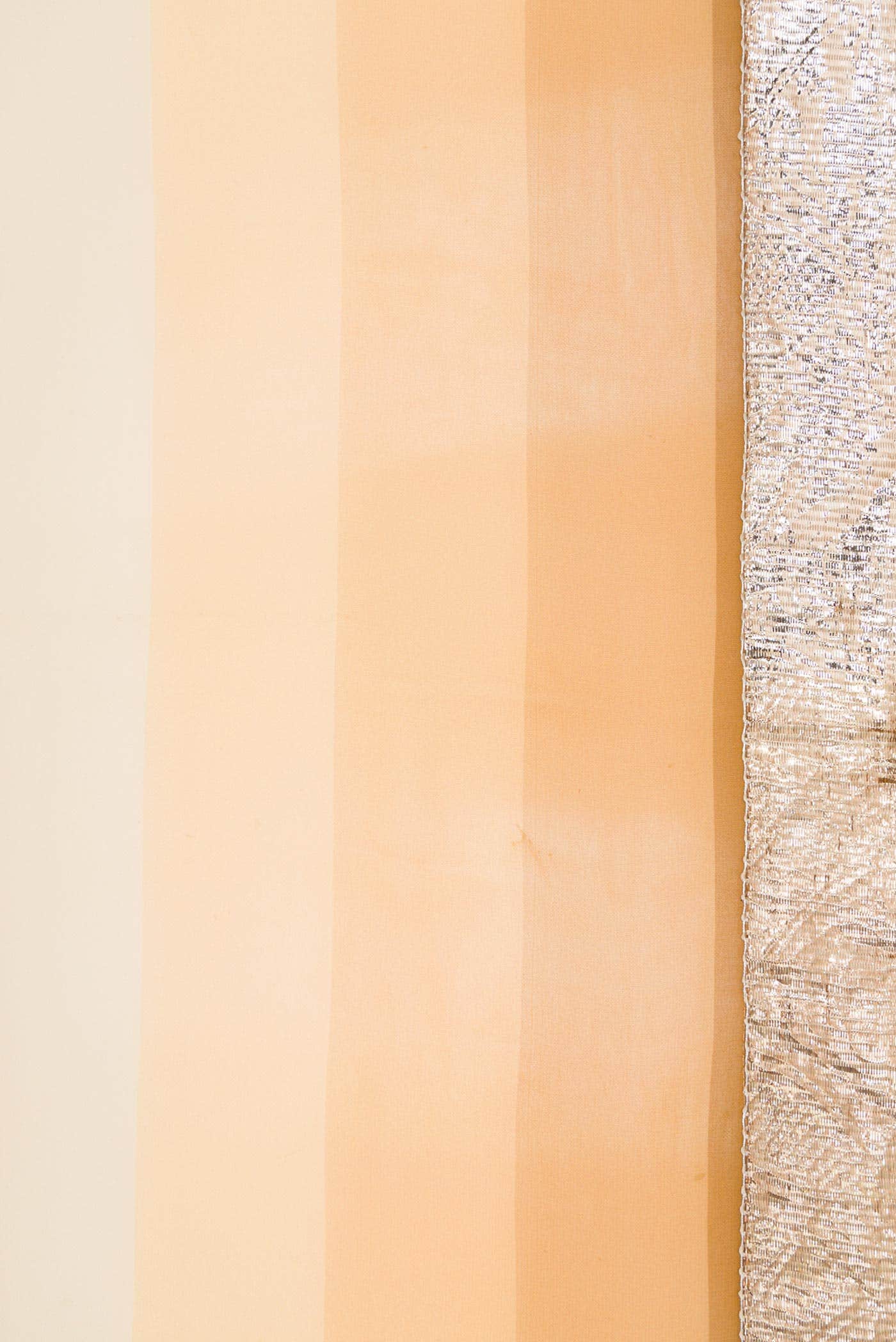 Sandal Mysore Georgette Saree - Image 3