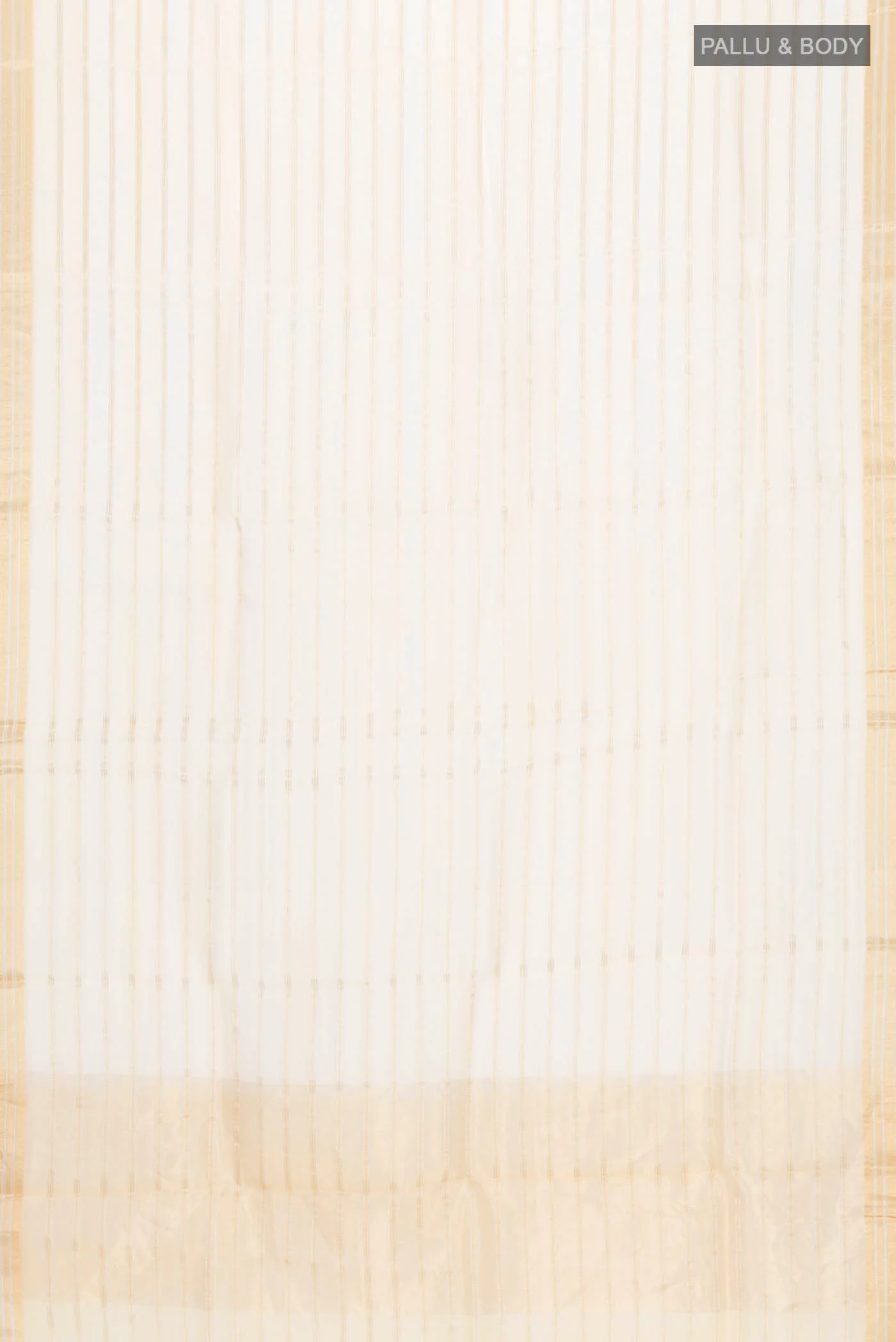 Sandal Organza Silk Saree - Image 5