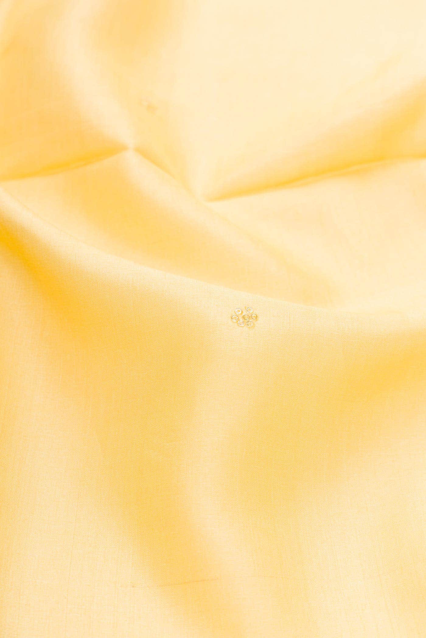 Sandal Tussar Silk Saree - Image 2