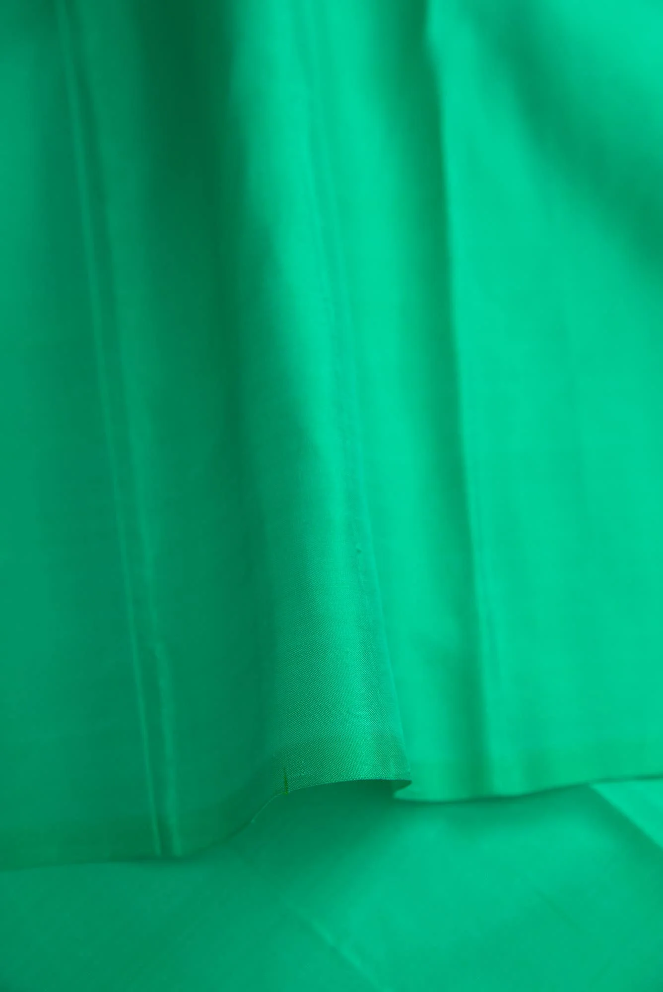 Sea Green Dual Tone Kanjivaram Silk Saree - Image 6