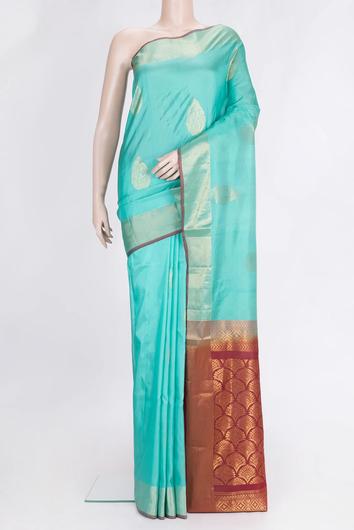 Light Blue Soft Silk Saree