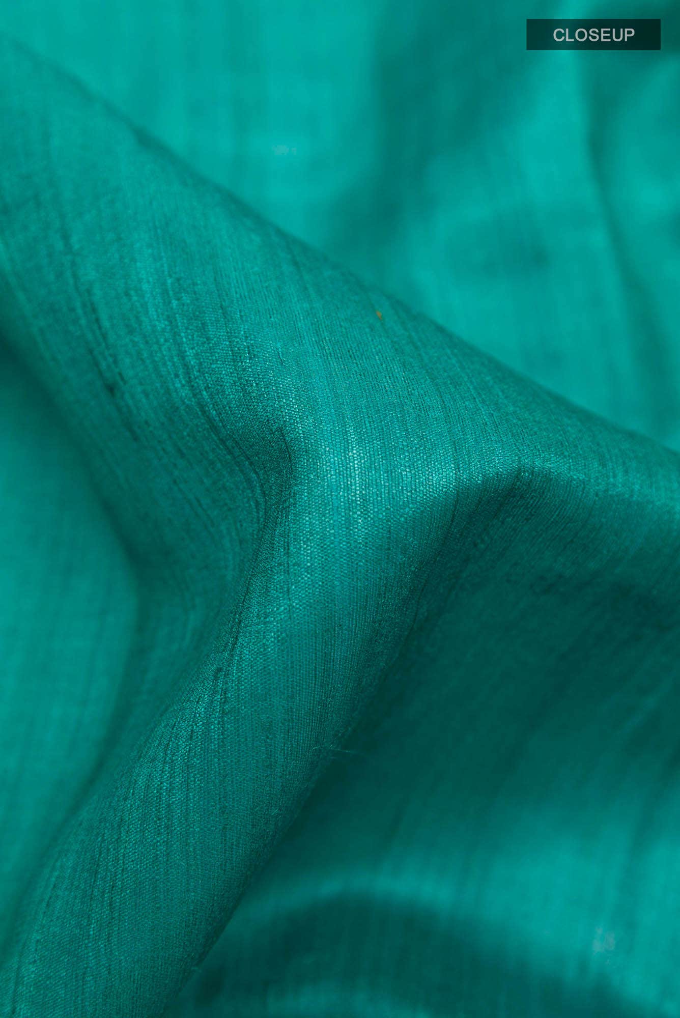 Sea Green Tussar Saree - Image 2