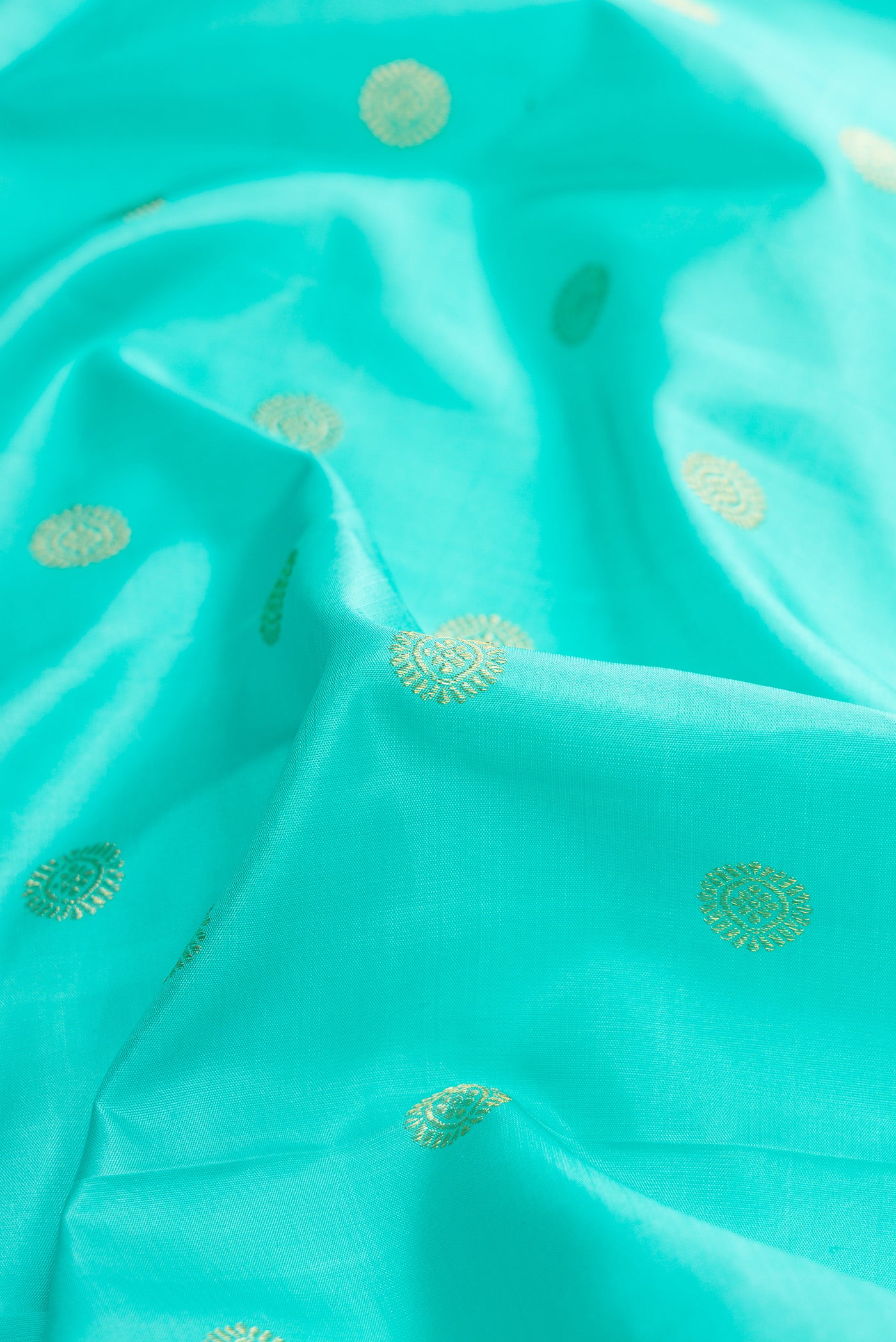 Blue Kanchipuram Silk Saree - Image 2
