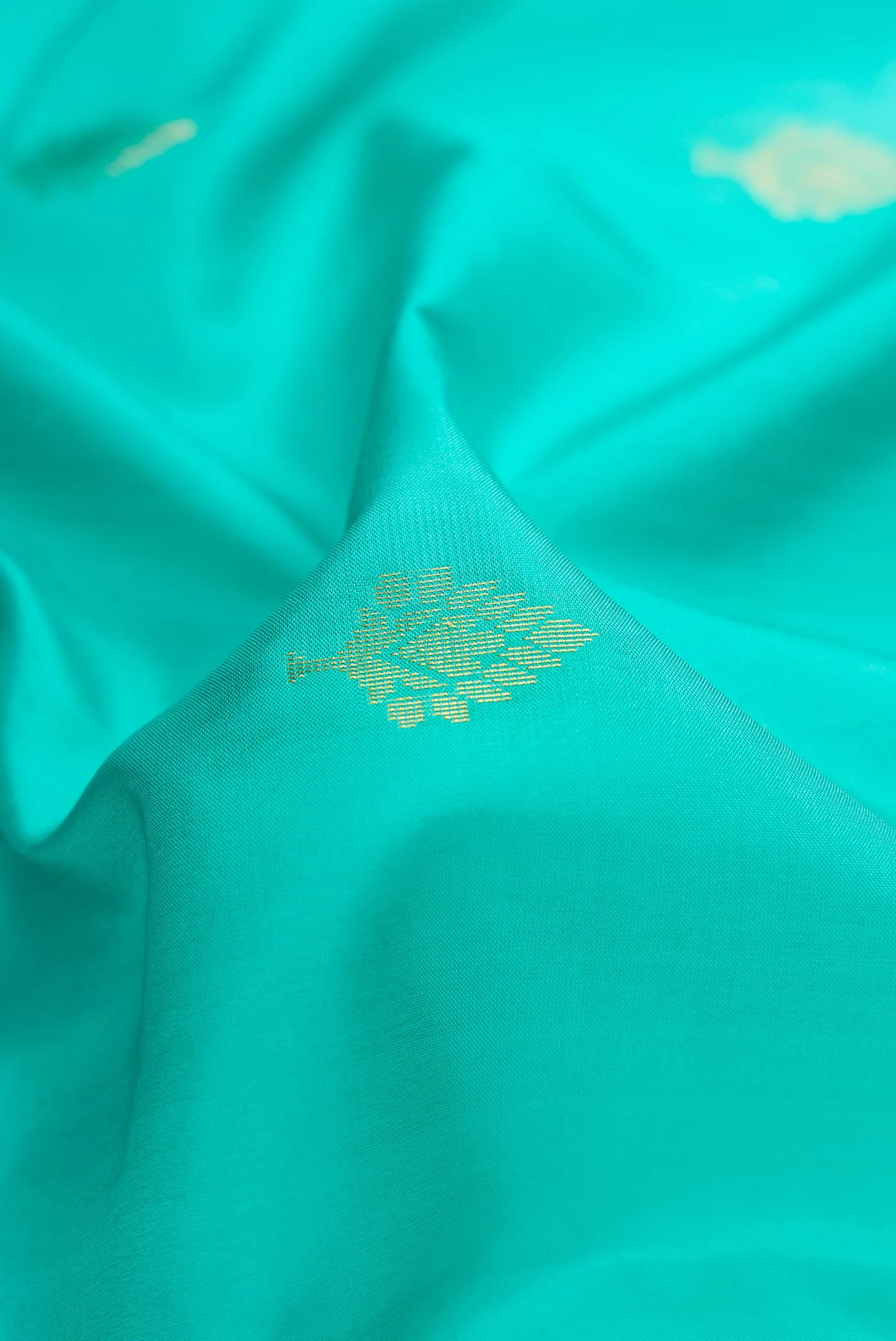 Sky Blue Soft Silk Saree - Image 2