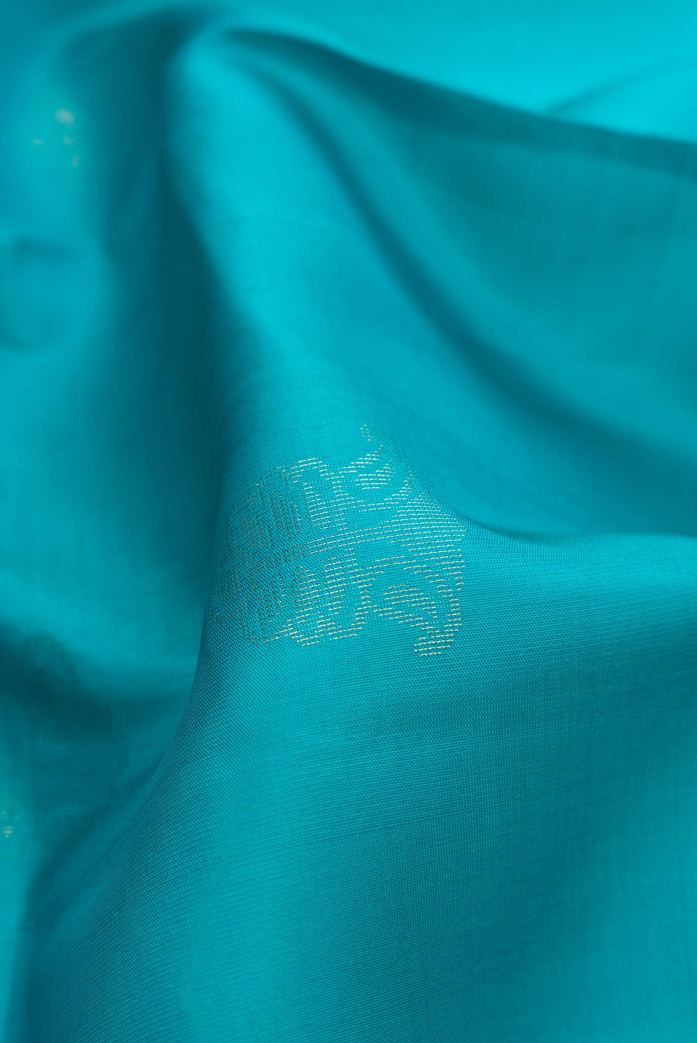 Sky Blue Soft Silk Saree - Image 2