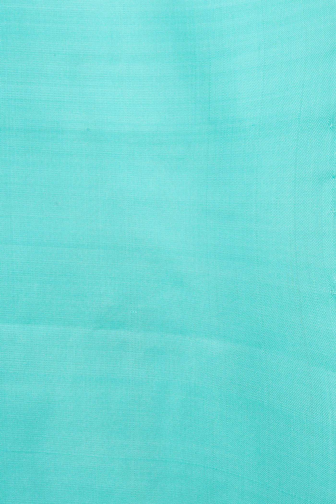 Sky Blue Soft Silk Saree - Image 3