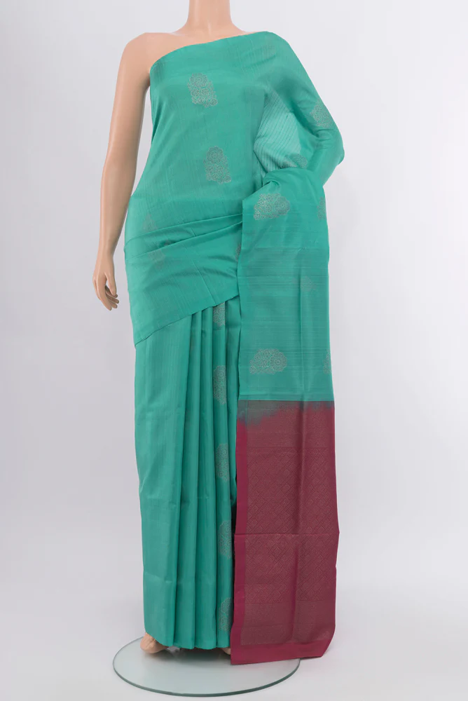 Sky Blue Soft Silk Saree