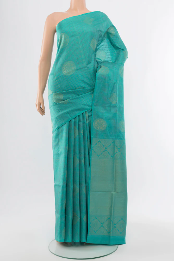 Sky Blue Soft Silk Saree