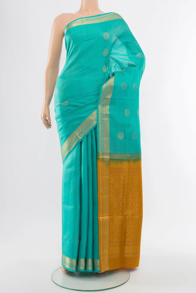 Sky Blue Soft Silk Saree