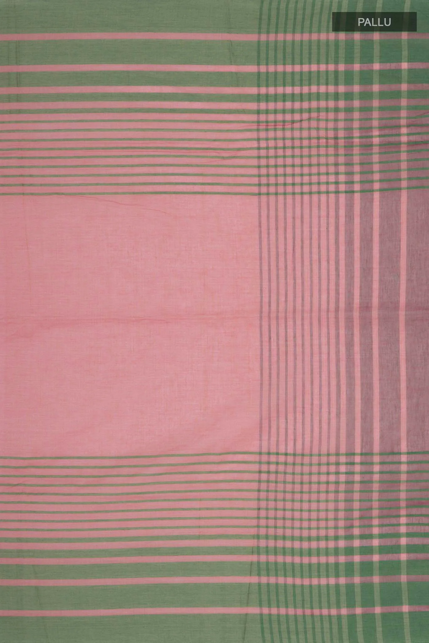 Titli-Peach Cotton Saree - Image 6