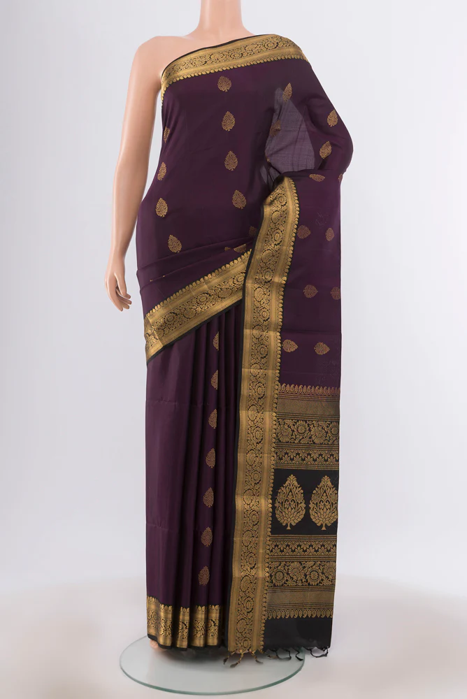 Purple Soft Silk Saree