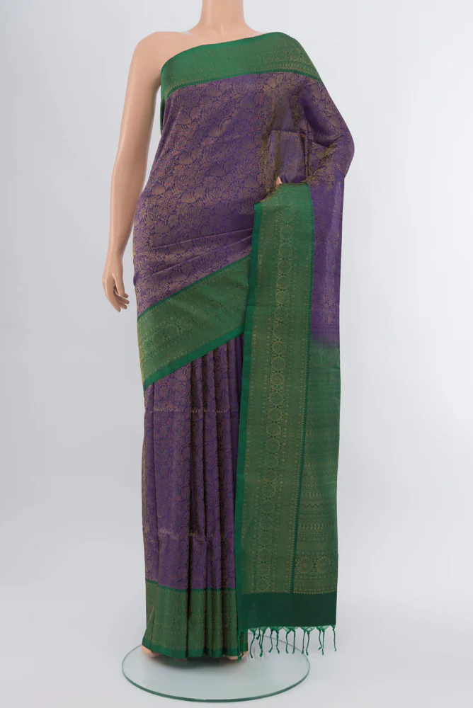 Violet Soft Silk Saree