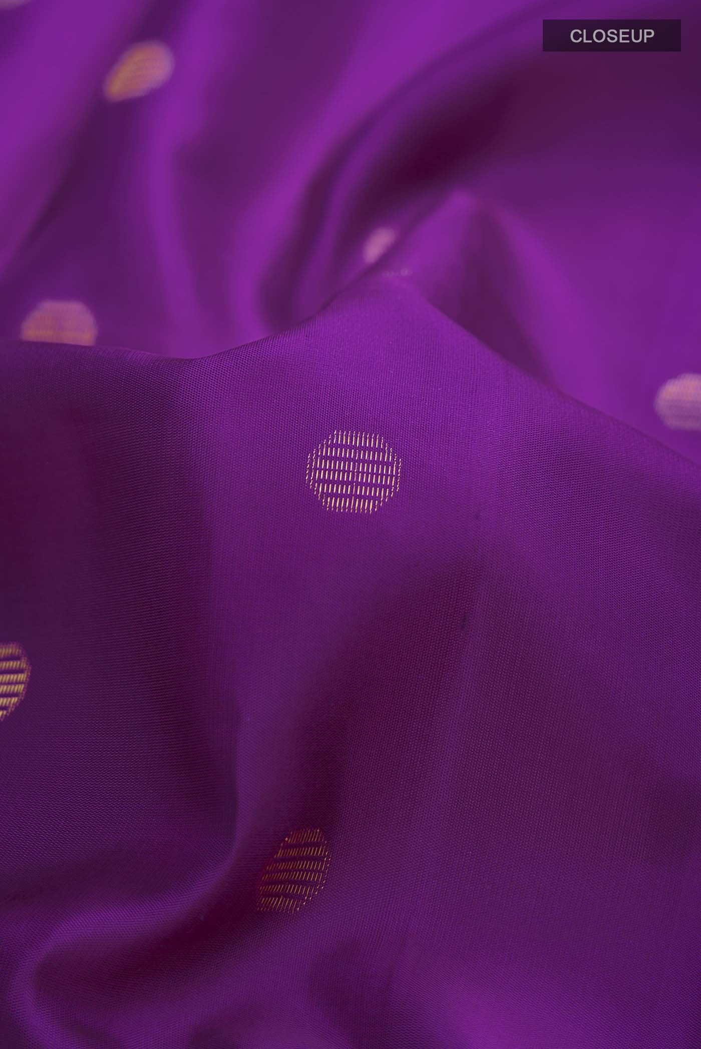 Violet Soft Silk Saree - Image 2
