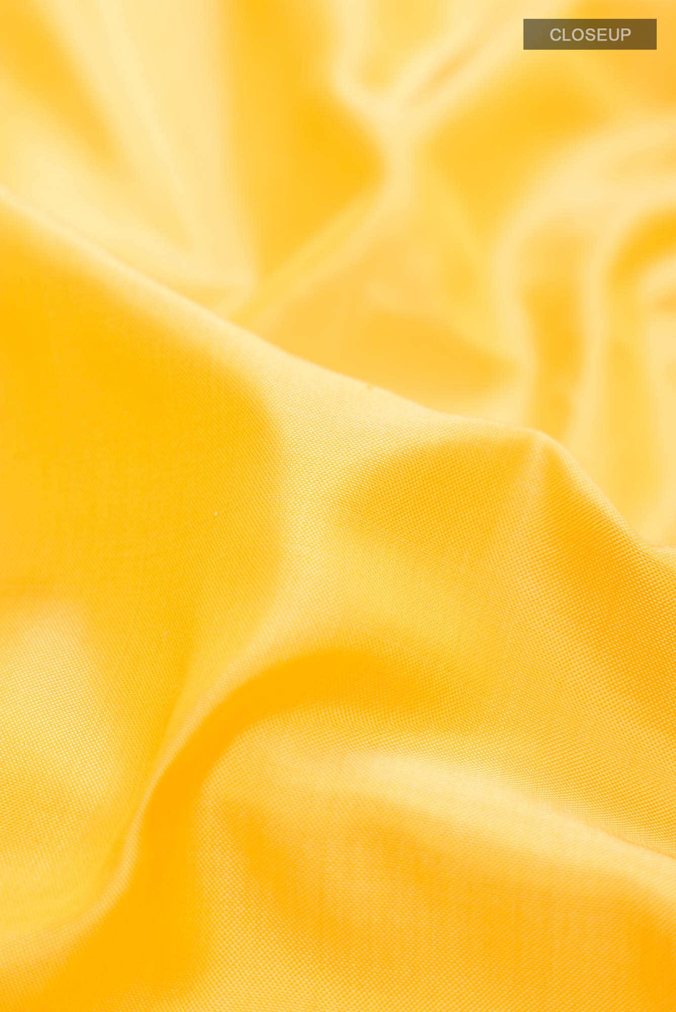 Pure Silk Pure Zari Yellow Banarasi Saree - Image 3
