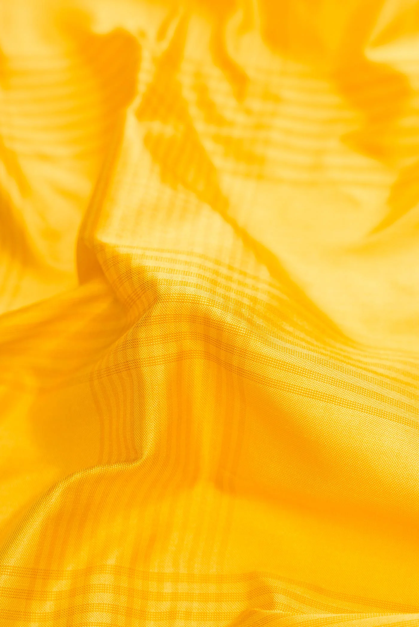 Yellow Pochampally Silk Saree - Image 2