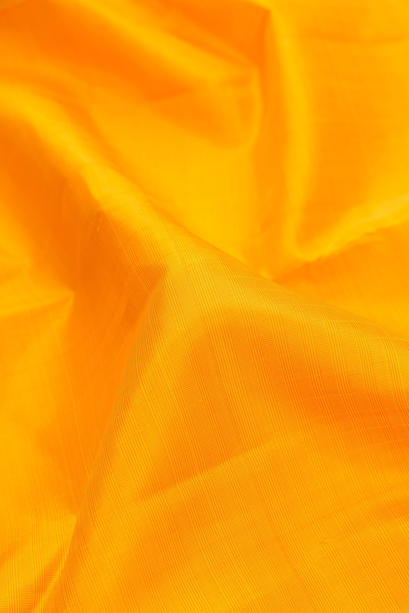 Yellow Kanjivaram Silk Saree - Image 2