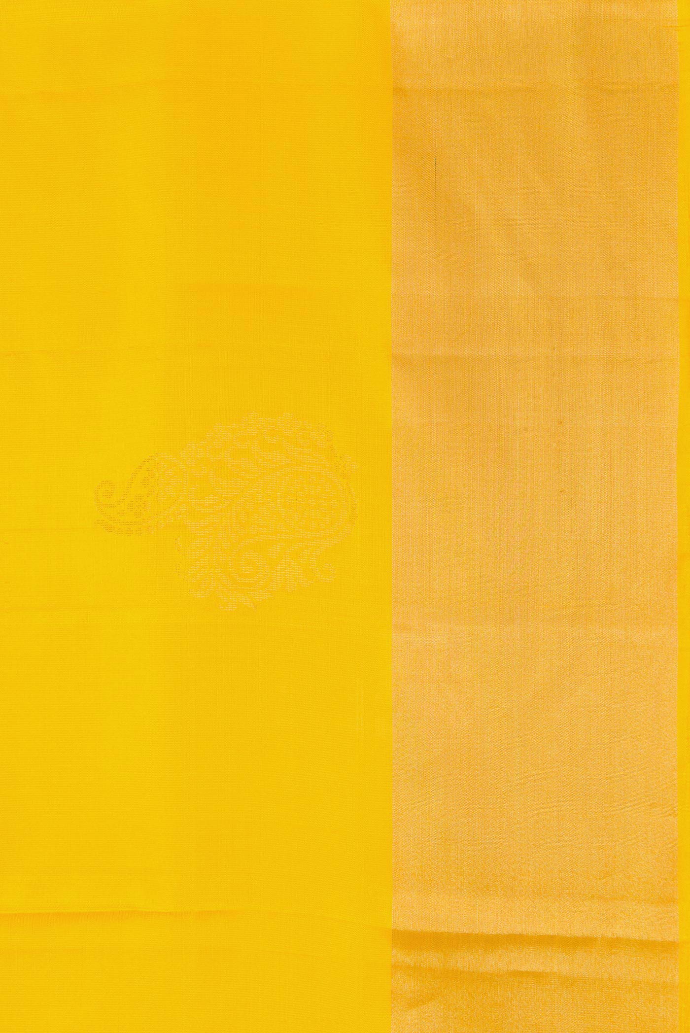 Yellow Soft Silk Saree - Image 3