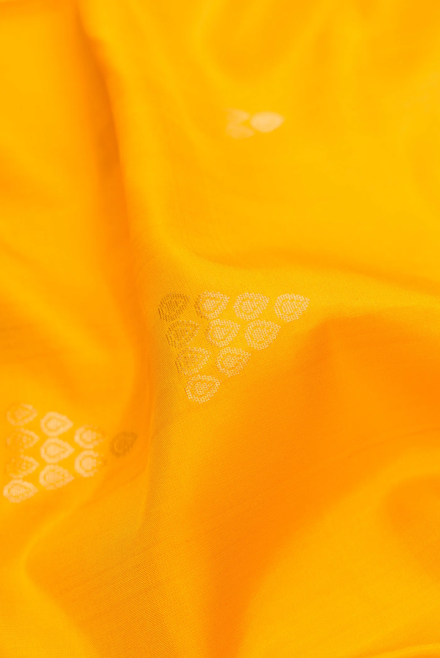 Yellow Soft Silk Saree - Image 2