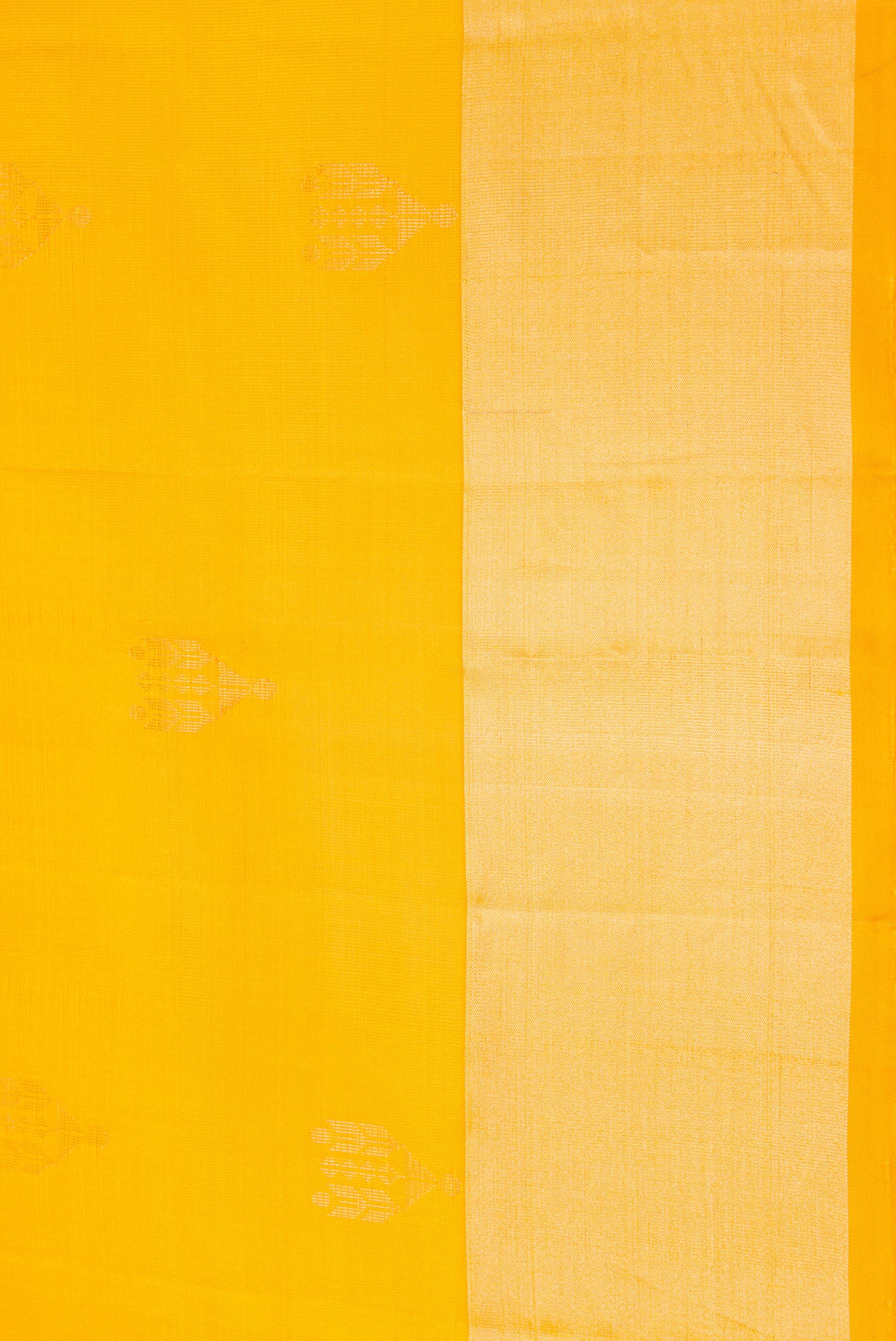Yellow Soft Silk Saree - Image 3