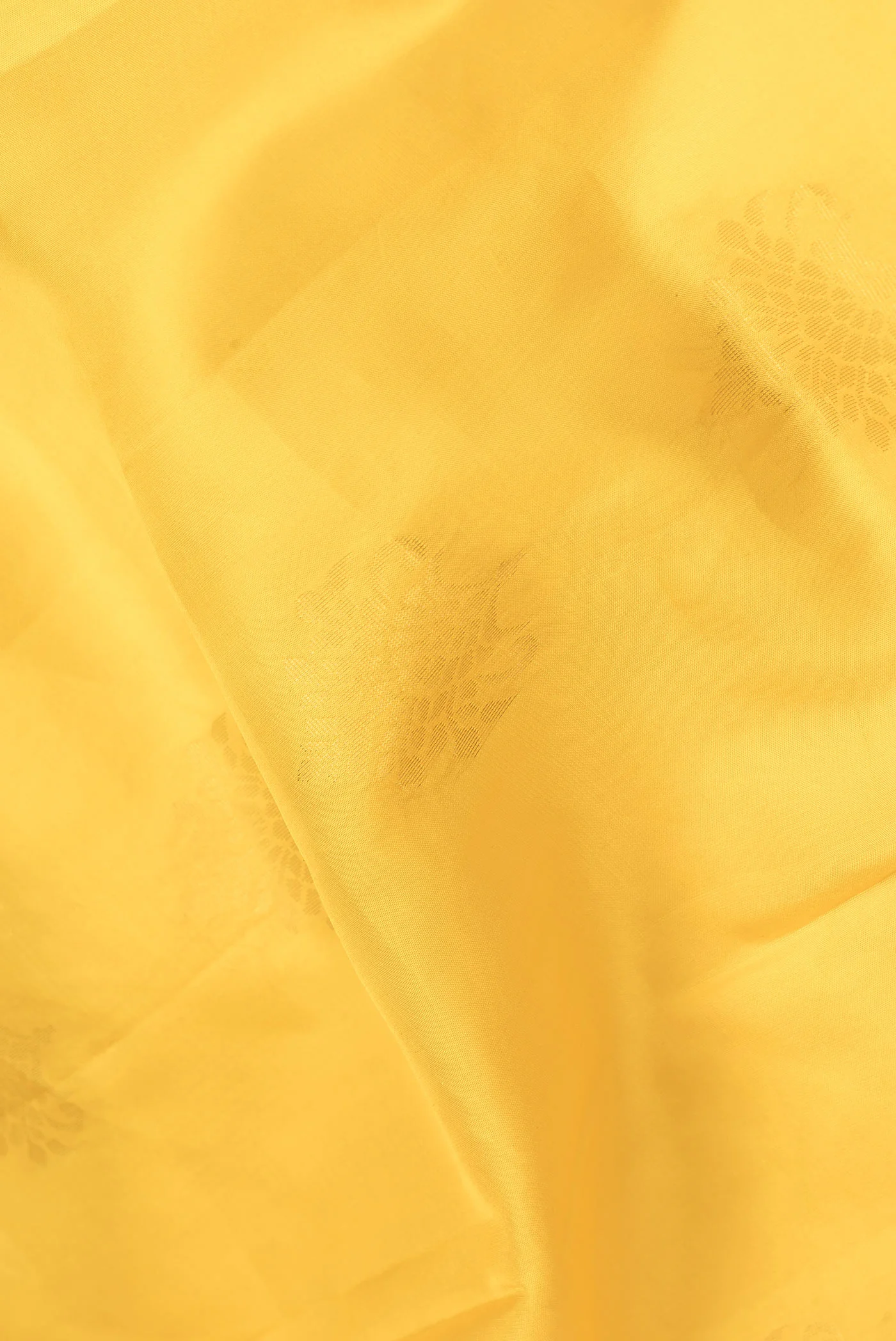 Yellow Soft Silk Saree - Image 2