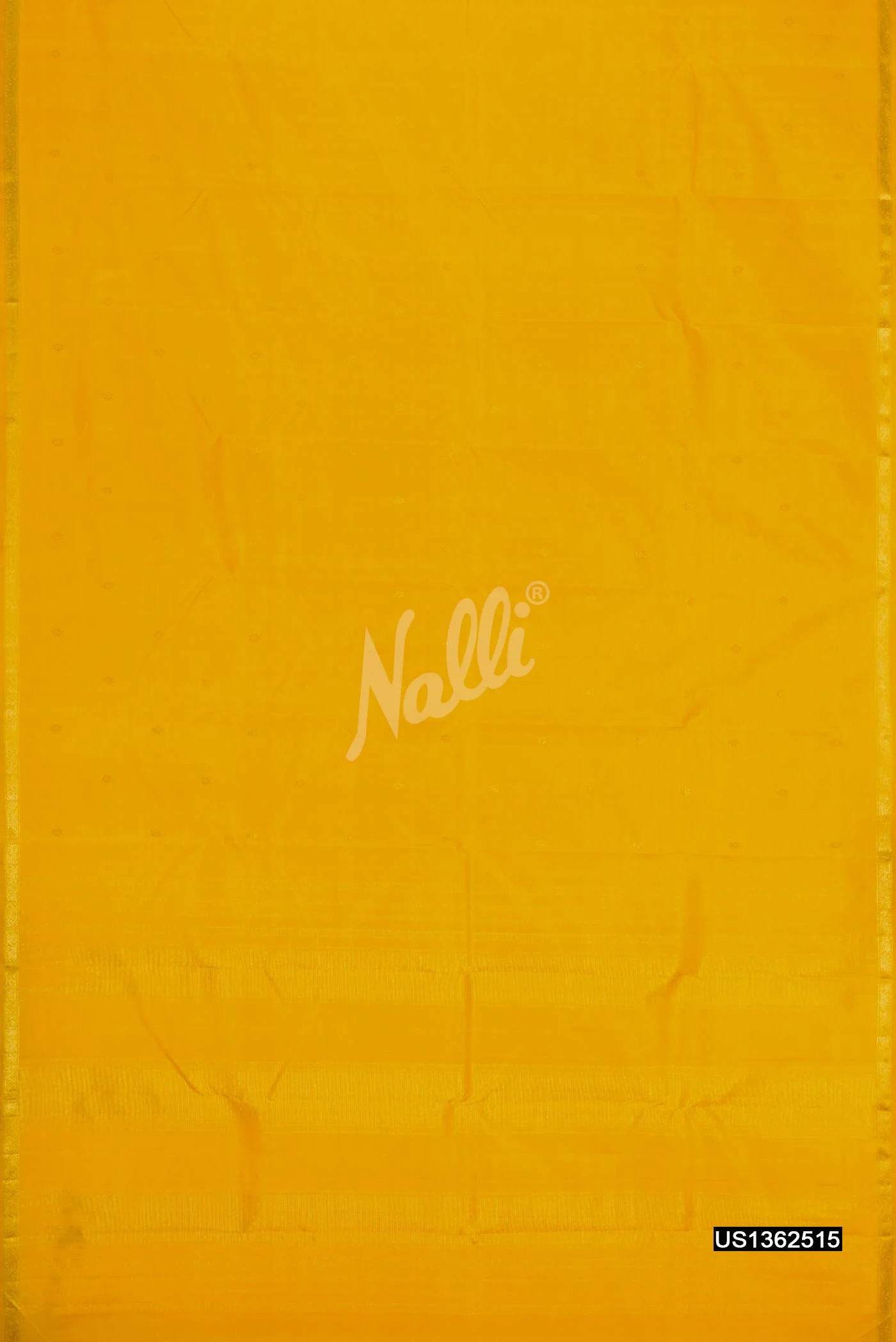 Yellow Kanchipuram Silk Saree