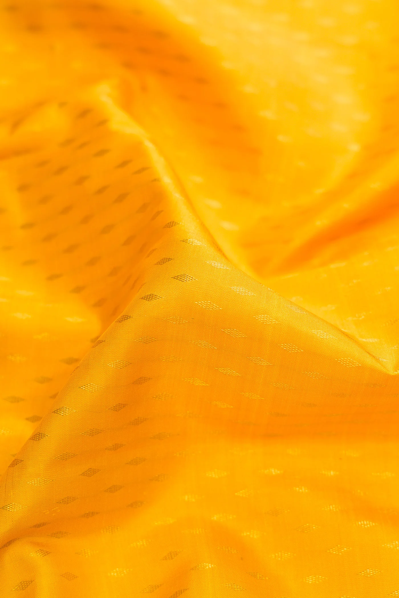 Yellow Kanjivaram Silk Saree - Image 2