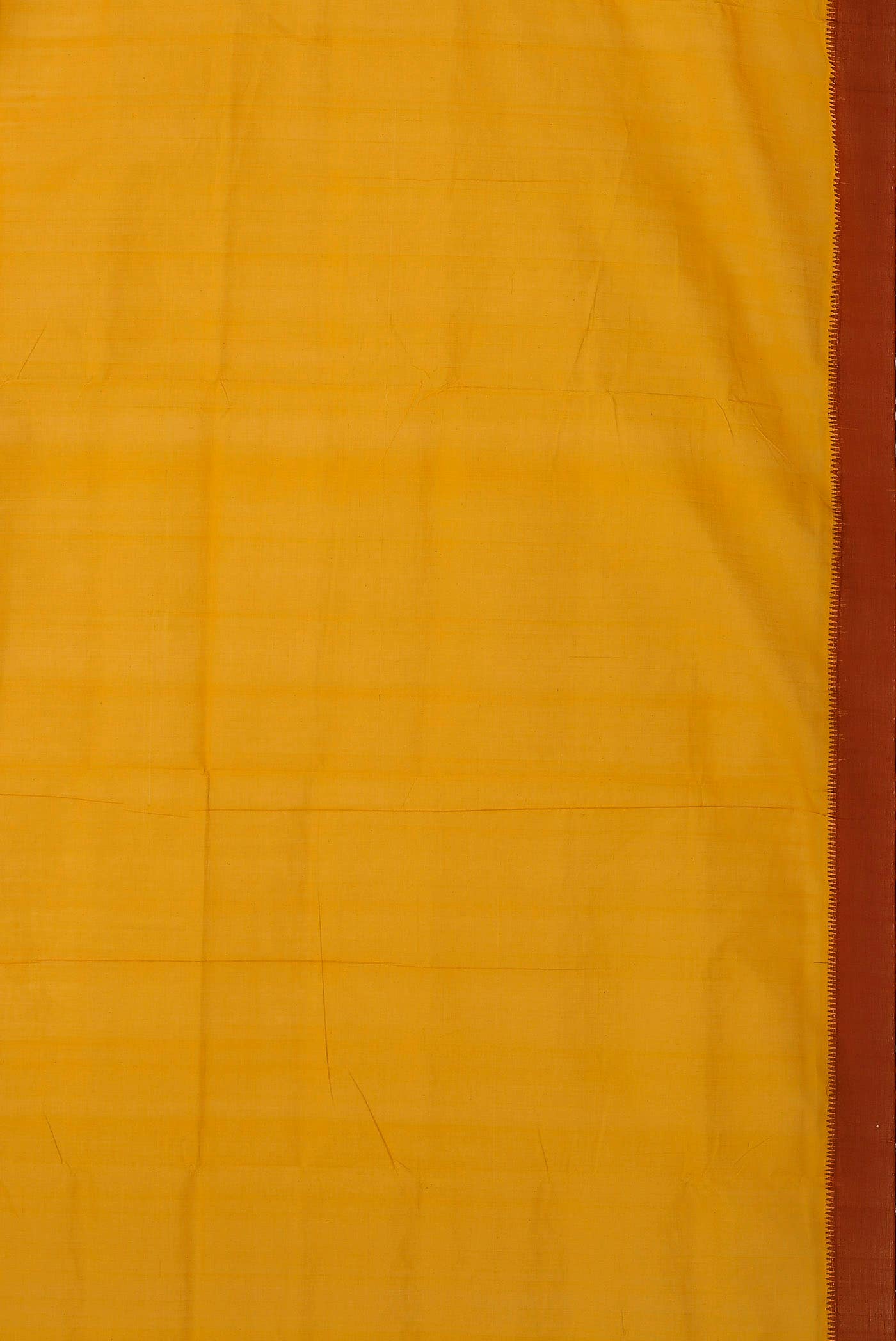 Yellow Mangalagiri Cotton Saree - Image 6