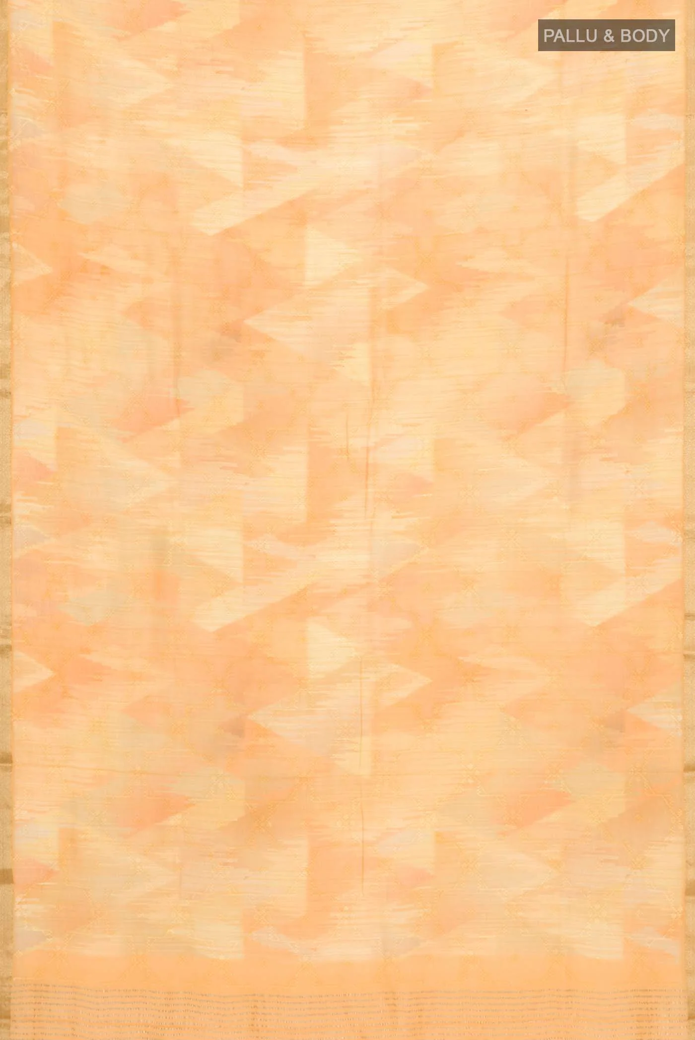 Yellow Mysore Chiffon Saree - Image 5