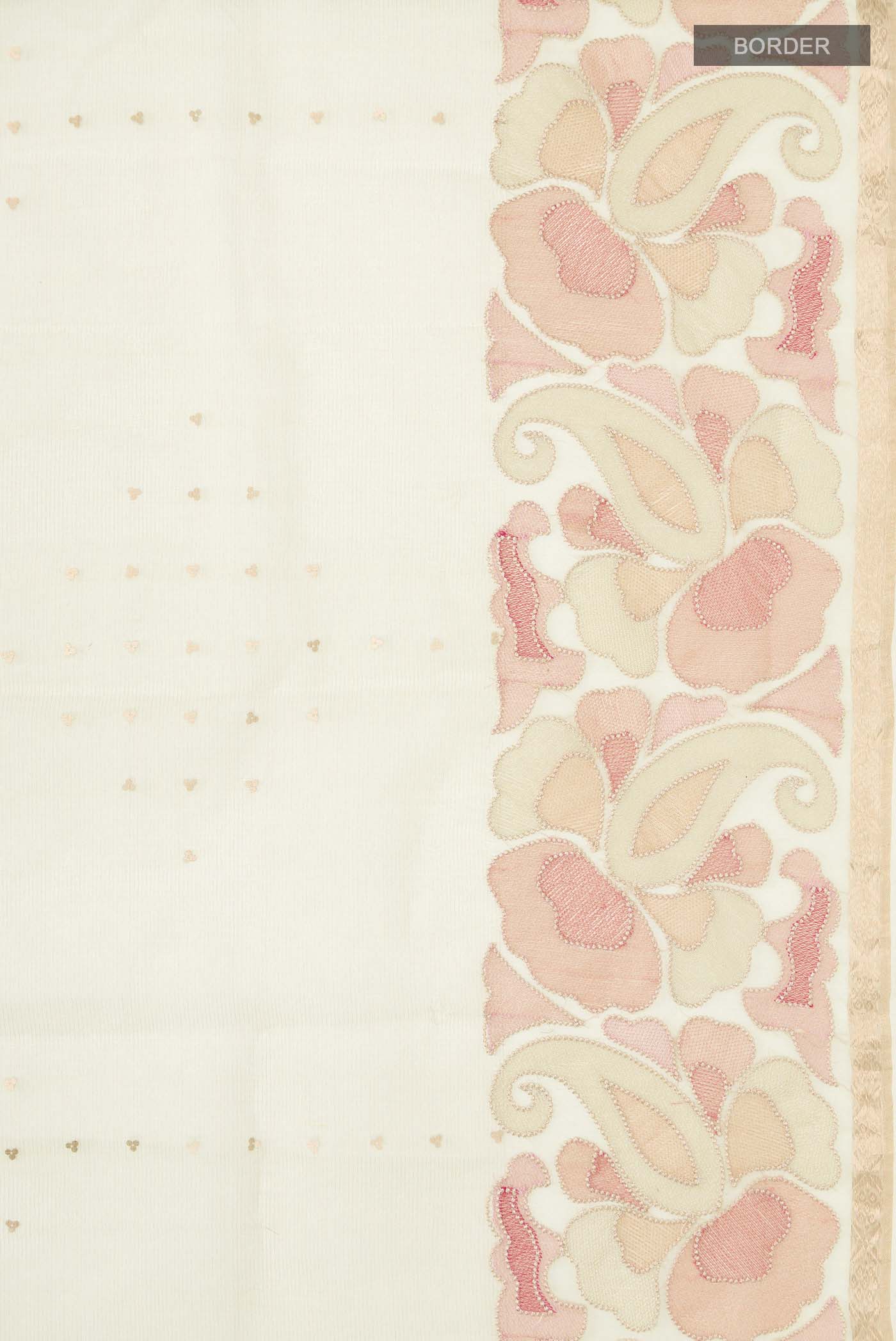 Lemon Yellow Organza Silk Saree - Image 3