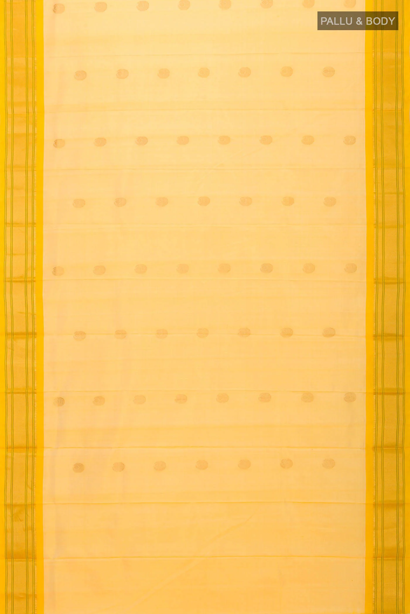 Yellow Paithani Silk Saree - Image 6