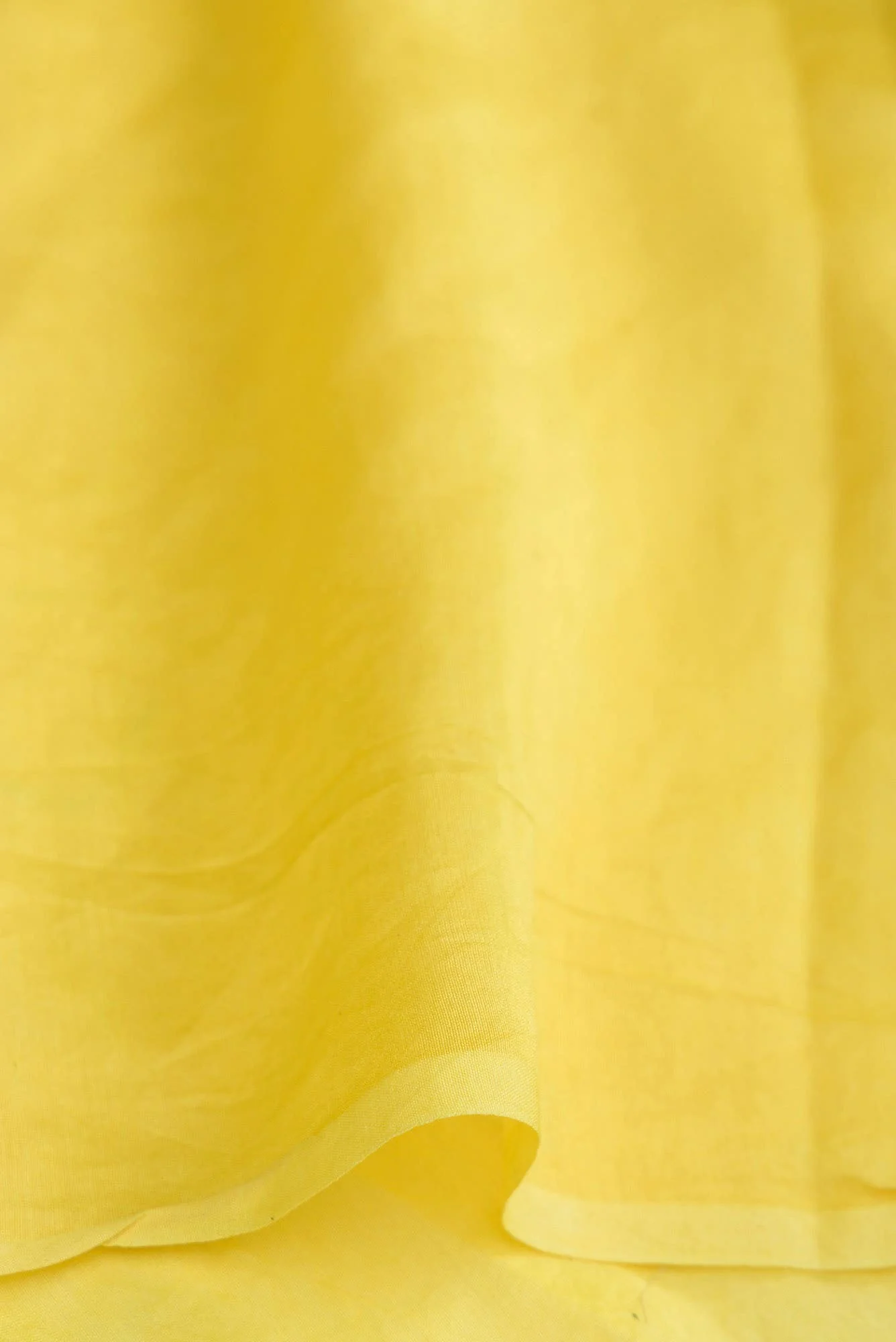 Minerva Yellow floral design saree from Embroidered Romance Collection by Nalli - Image 7
