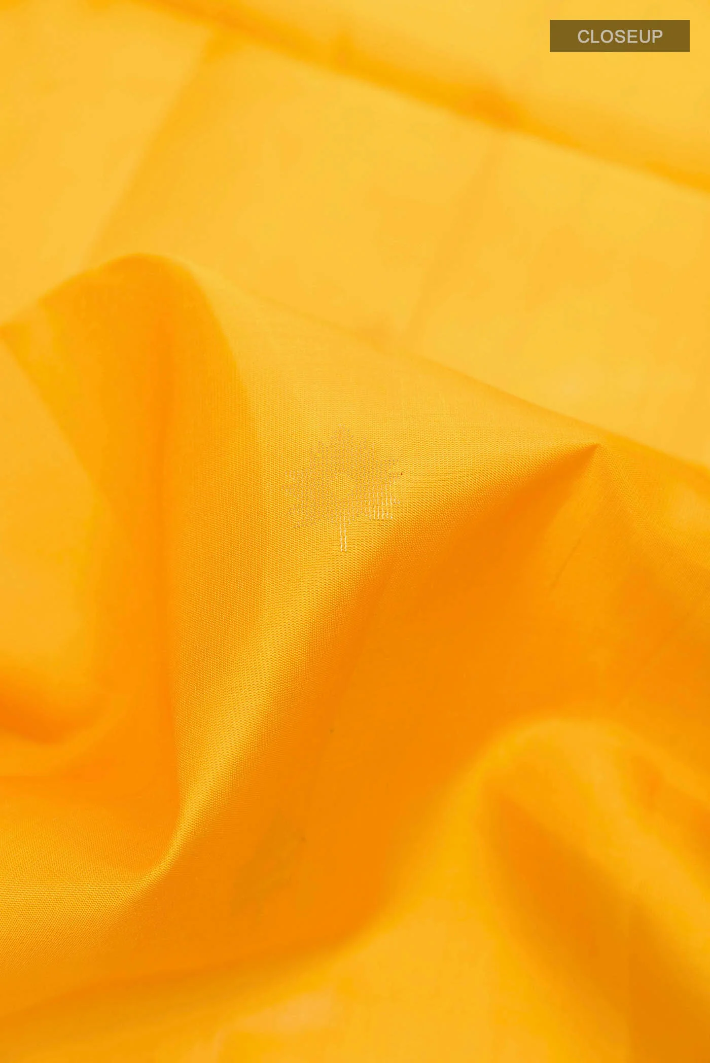 Yellow Soft Silk Saree - Image 2